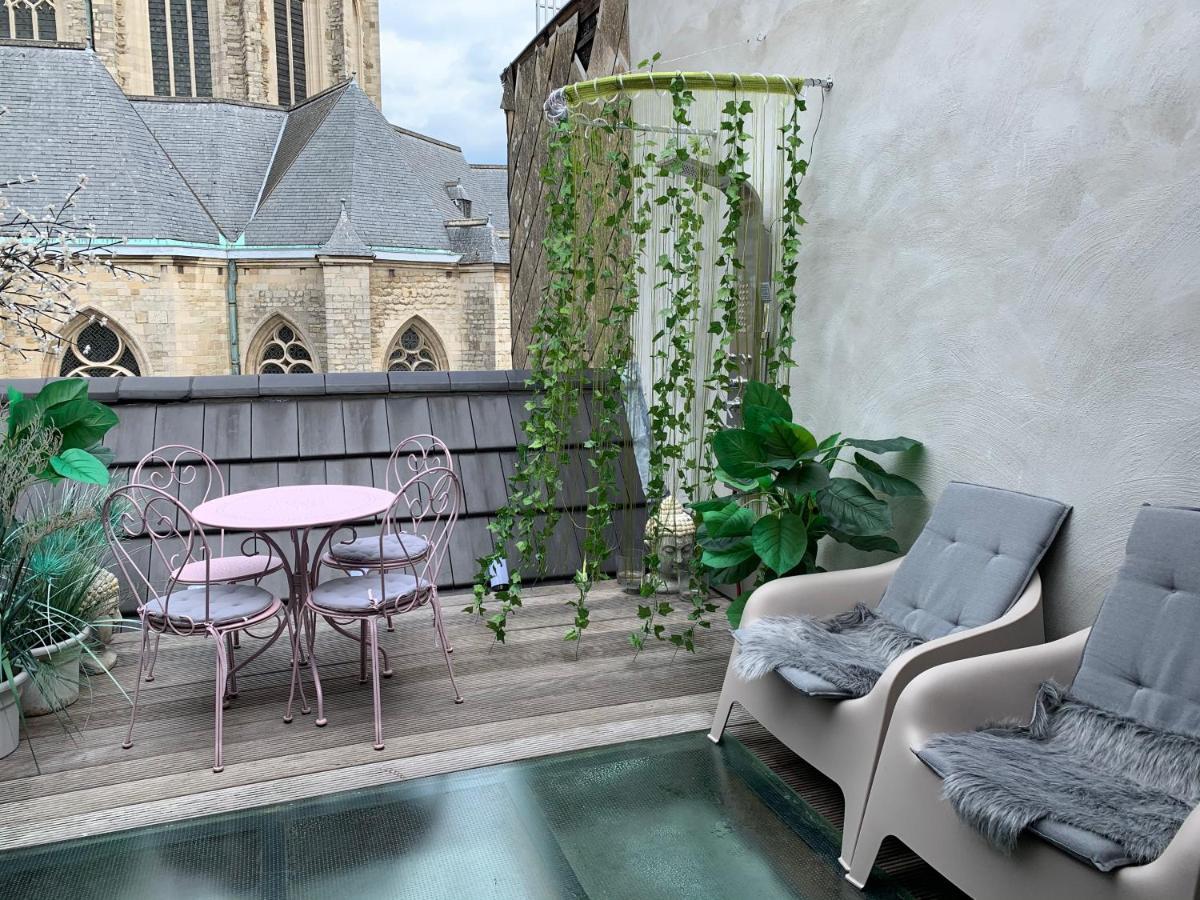 Wellness Loft With Sauna, Jacuzzi, Roof Terrace & Amazing View Apartment Antwerp Exterior photo
