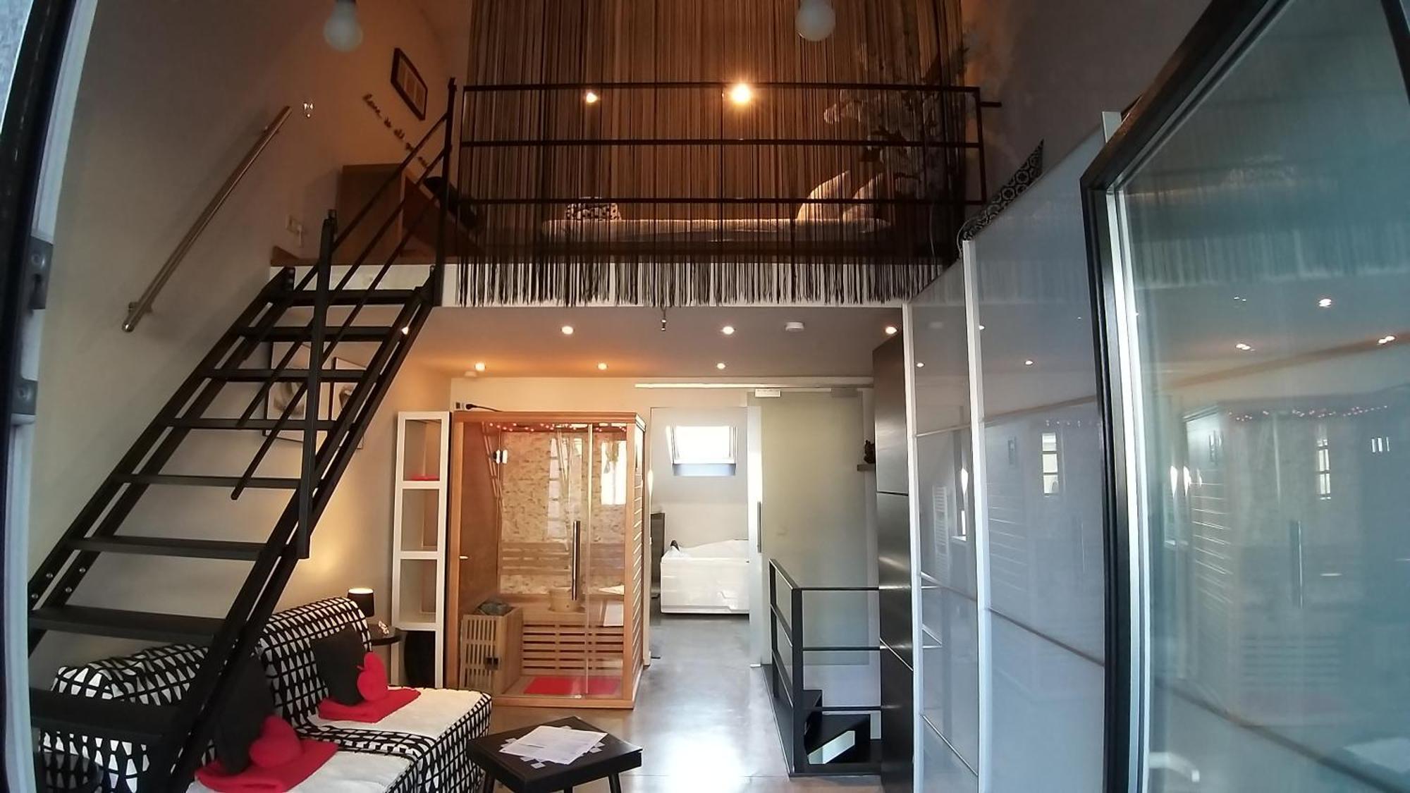 Wellness Loft With Sauna, Jacuzzi, Roof Terrace & Amazing View Apartment Antwerp Exterior photo